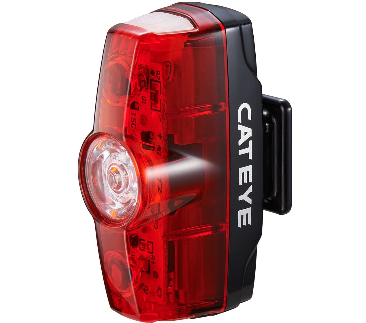 Tilbehør - Cykellygter - Cateye Rapid Mini TL-LD635-R USB Opladelig 15 Lumen Baglygte