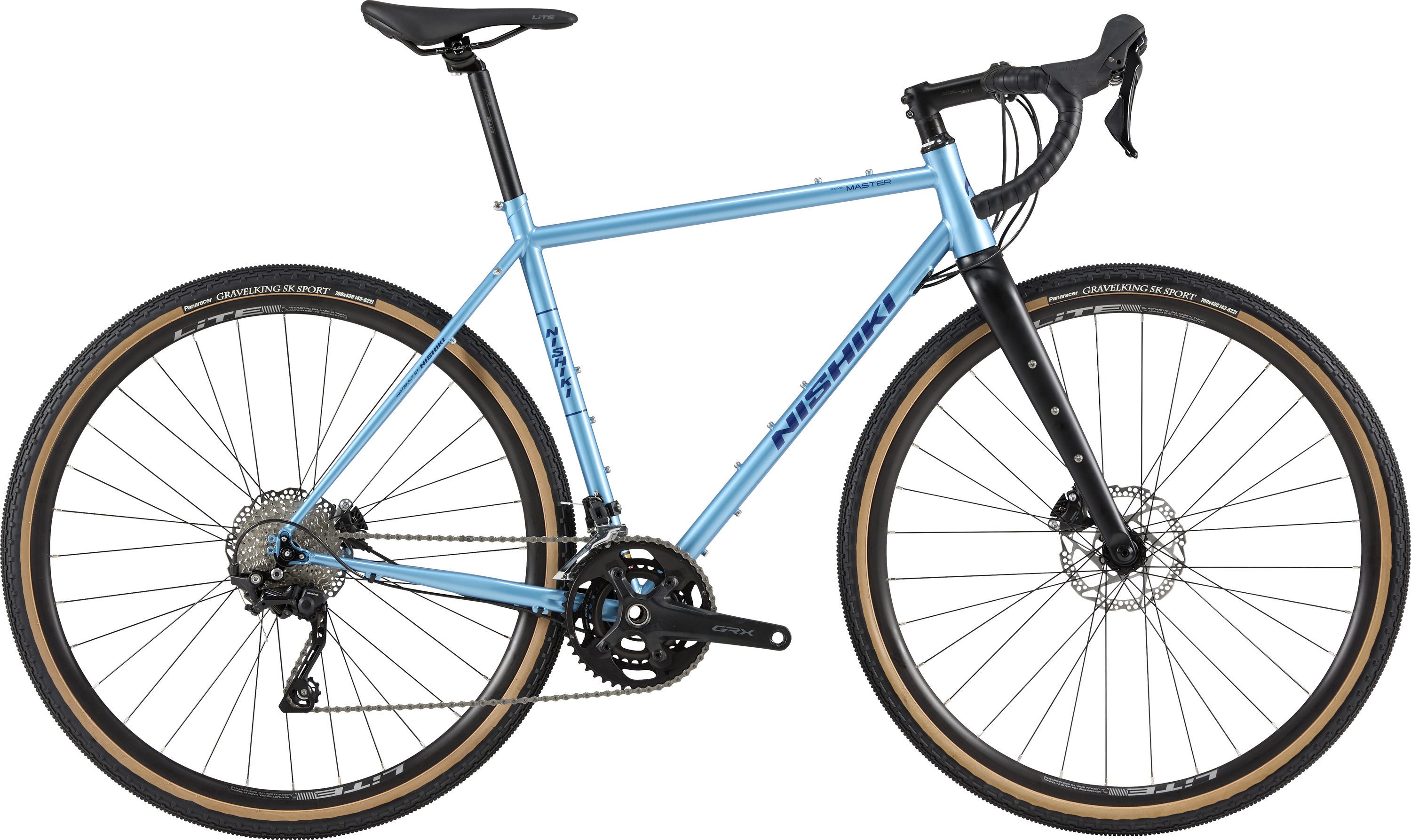 Nishiki Gravel Master Herre 2026 - Blank Lys Blå