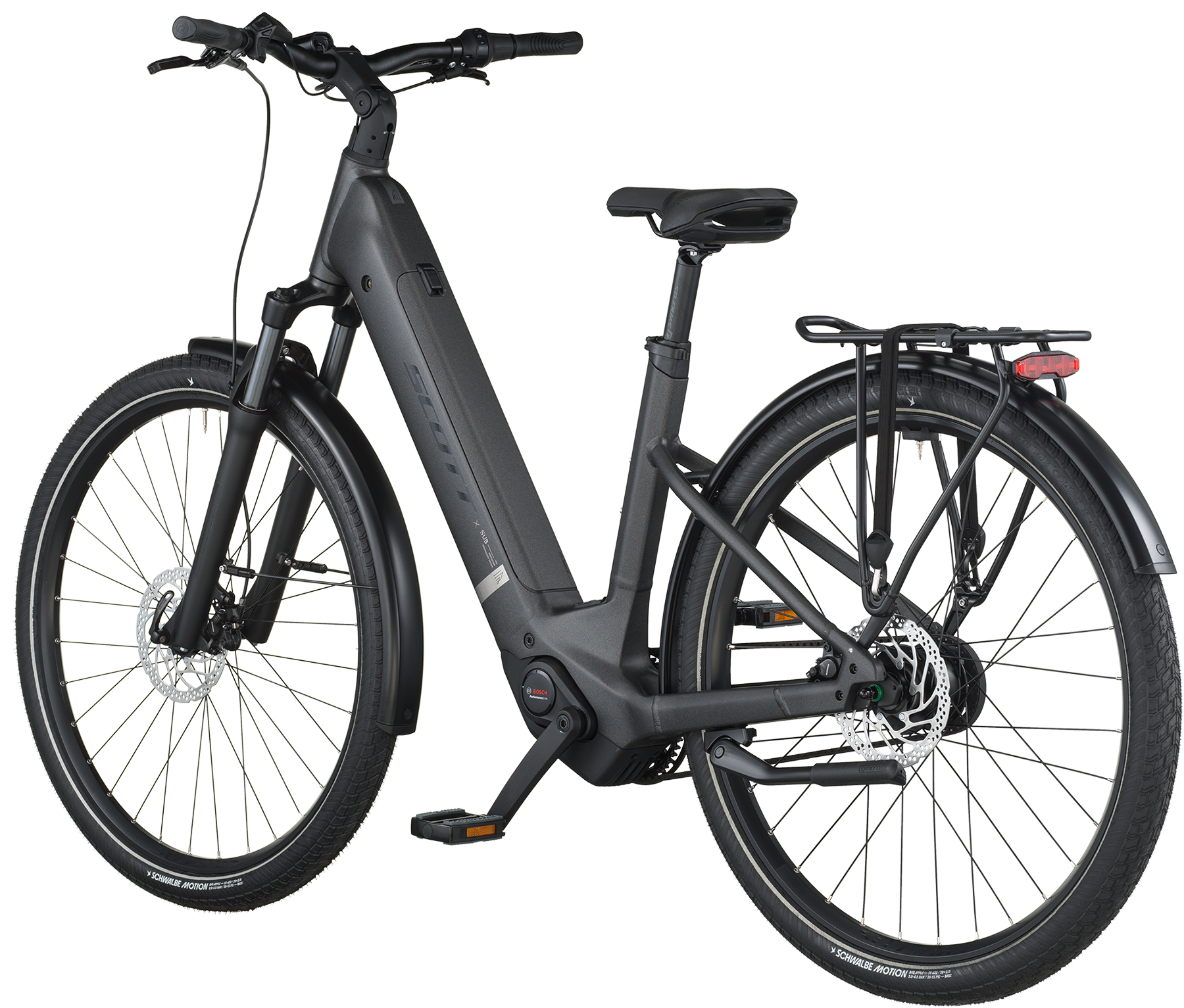 Cykler - Elcykler - Scott Sub Tour eRIDE 30 Wave 2026 - Midnight Grey