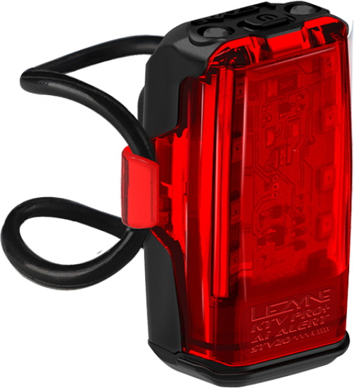 Lezyne KTV Pro+ Ai Alert StVZO Baglygte m. bremselys 30 lumen - Black