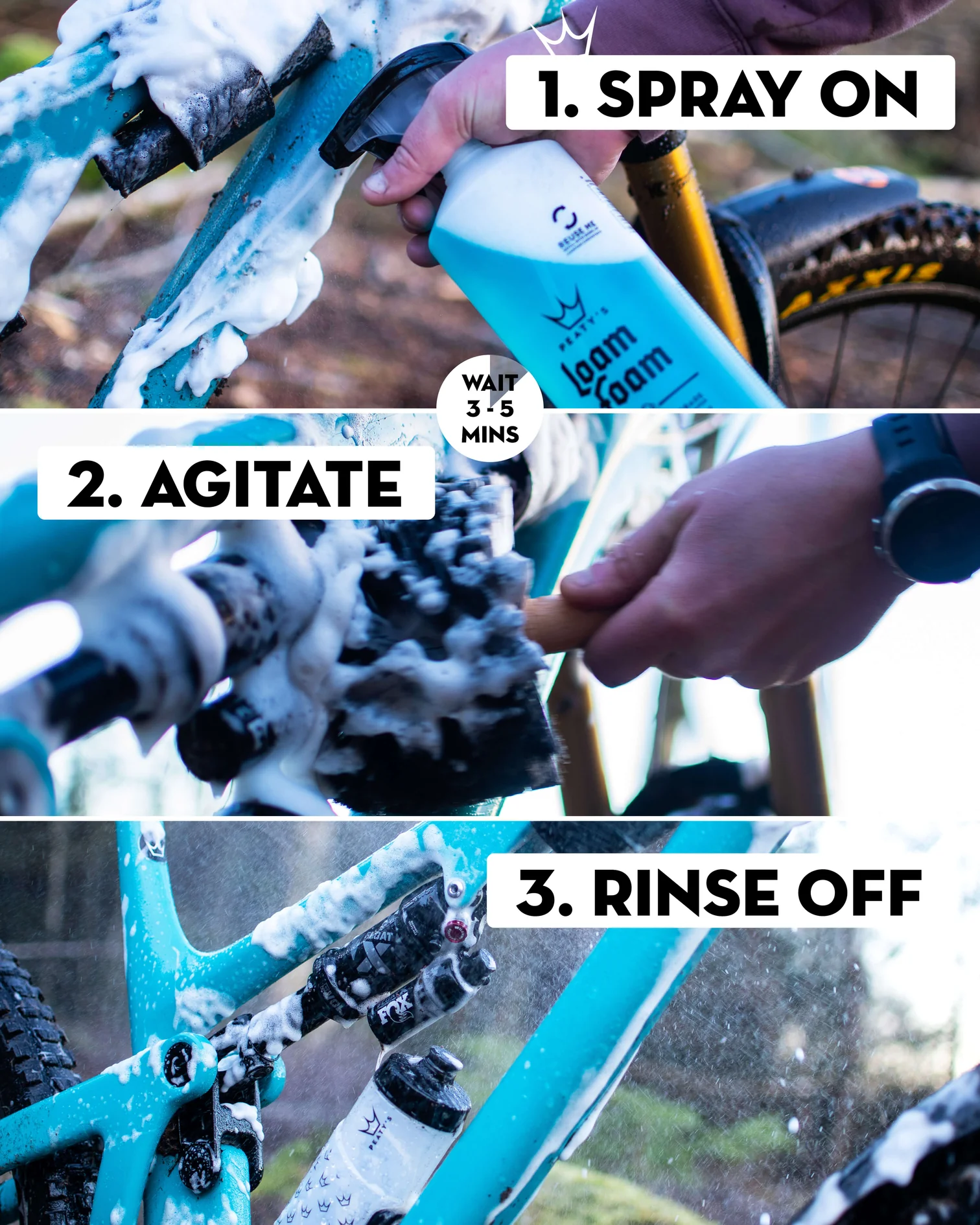 Tilbehør - Cykelpleje - Peaty's LoamFoam Cleaner 5L
