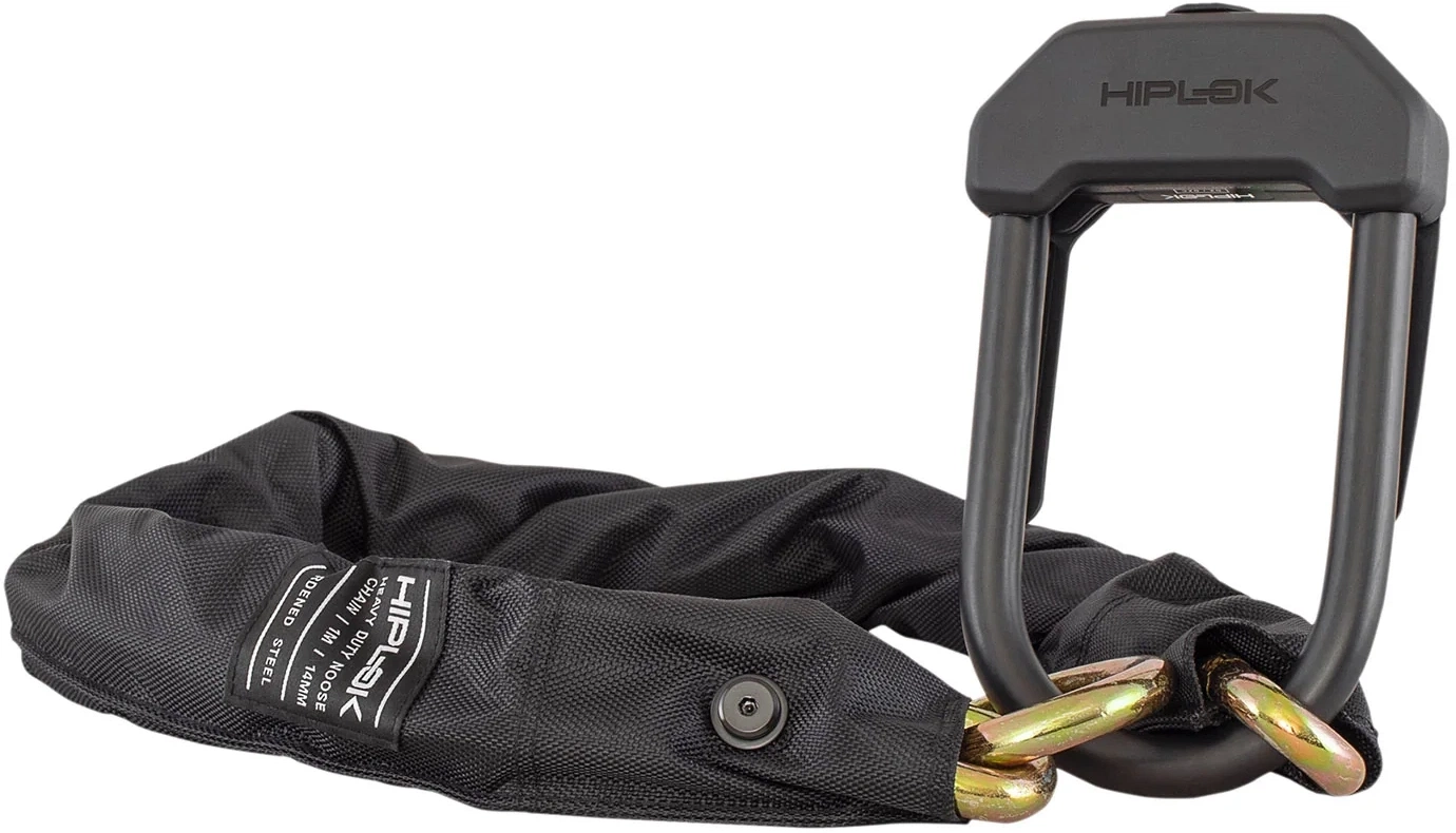 Tilbehør - Cykellås - HIPLOK DXXL Chain Lock Bøjlelås & Kæde