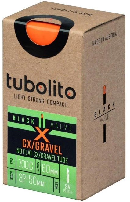 Beklædning - Børnecykeltøj - Tubolito X-Tubo CX/Gravel Gravel Slange 700x32-50 60mm (131g)