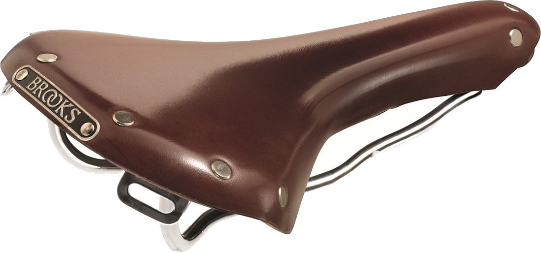 Brooks B15 Swallow Sadel 285x153mm - Antique Brown