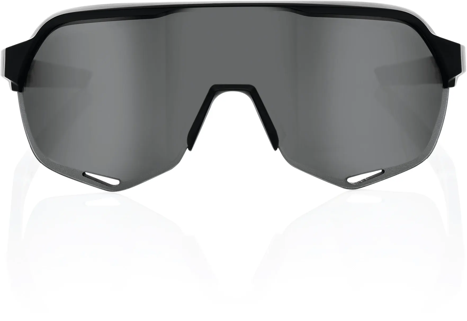 Beklædning - Cykelbriller - 100% S2 - Soft Tact Black - Smoke Lens - OS