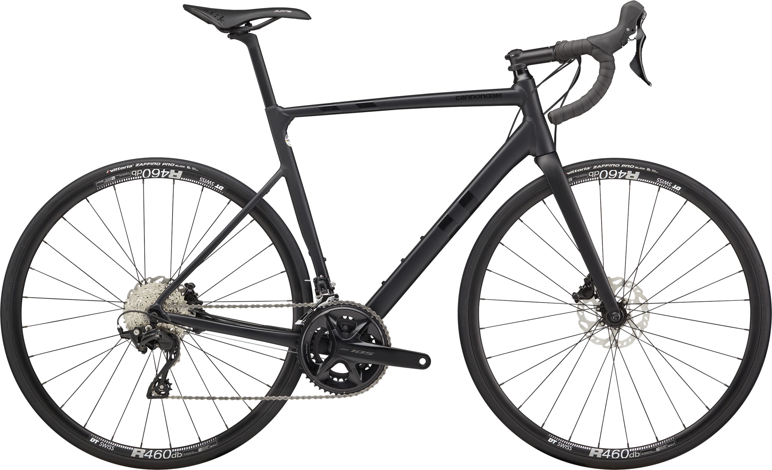 Se Cannondale CAAD13 Disc 105 2024 - Matte Black hos Cykelexperten.dk