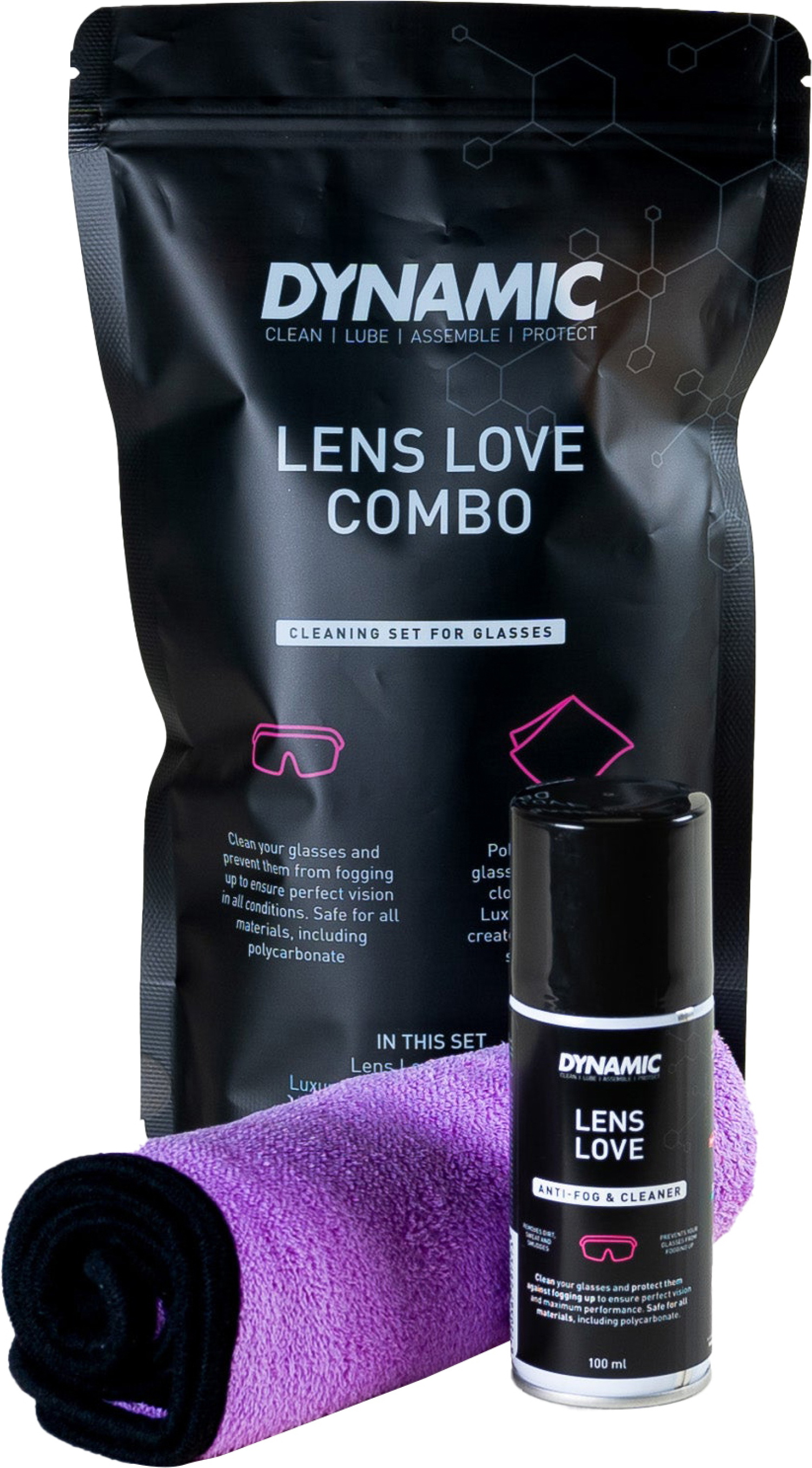 Dynamic Lens Love Combo (Lens Love + Microfibre Cloth)