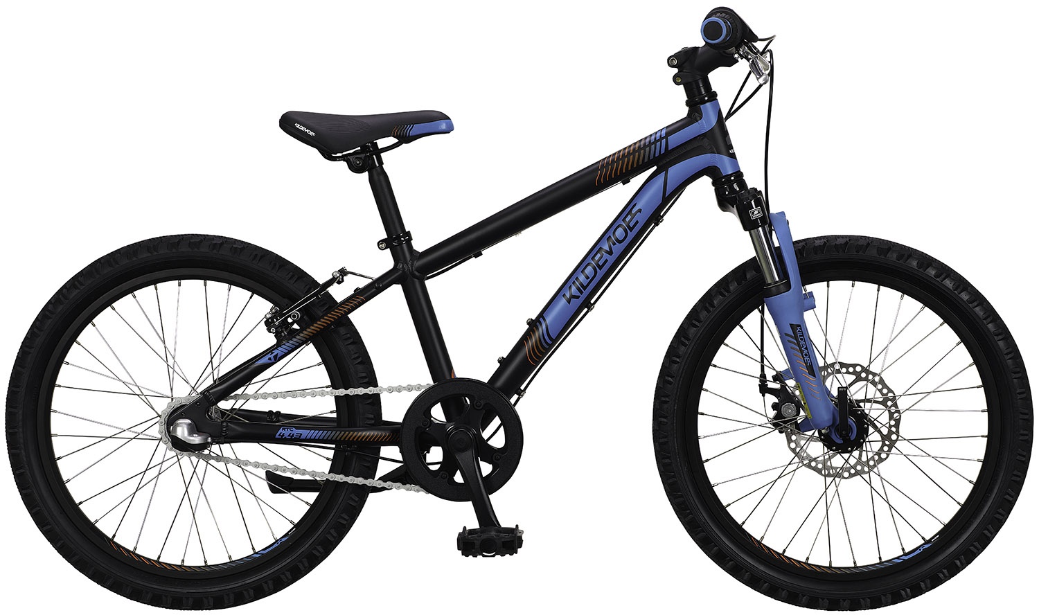 Cykler - Børnecykler - Kildemoes Intruder MTB 3g 20" Dreng 2023 - Sort