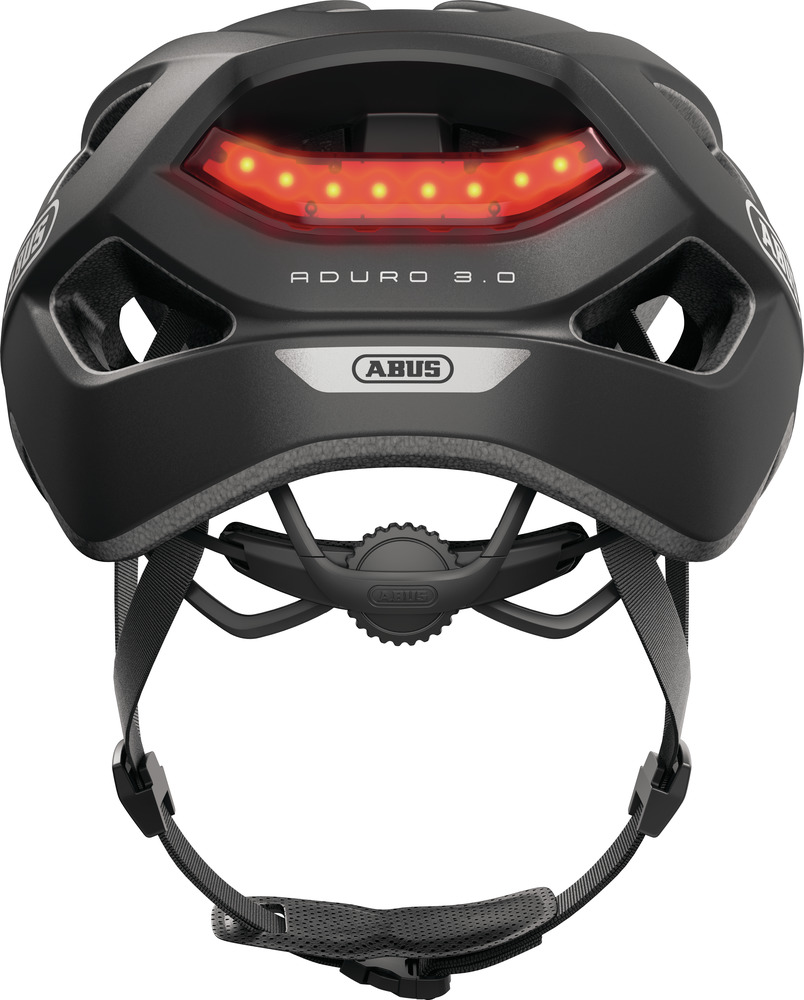 Beklædning - Cykelhjelme - Abus Aduro 3.0 m. LED - Titan