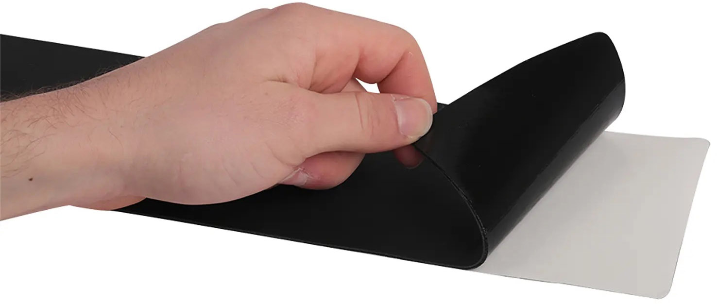 Tilbehør - Cykelpleje - ZÉFAL DT Armor Down Tube Protection 90x500mm - 1.8mm - Black