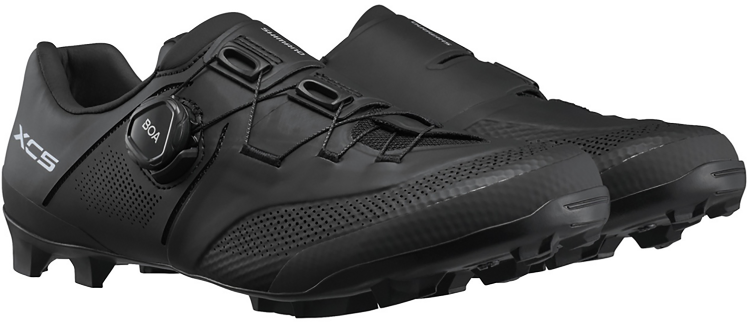 Beklædning - Cykelsko - Shimano XC503 SPD MTB Sko Wide (Bred) - Black