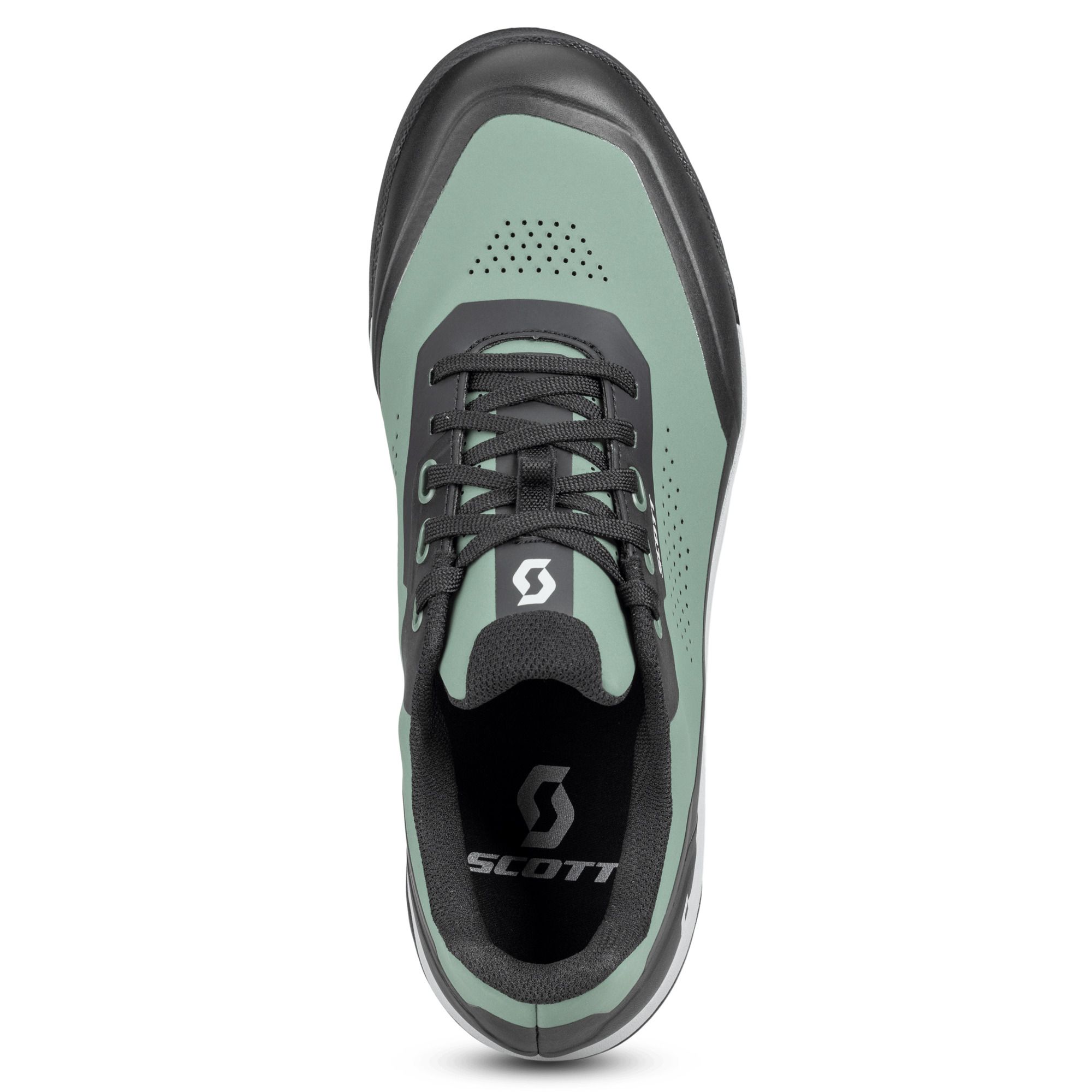 Beklædning - Cykelsko - Scott Shoe Volt Evo Flat - Green Black