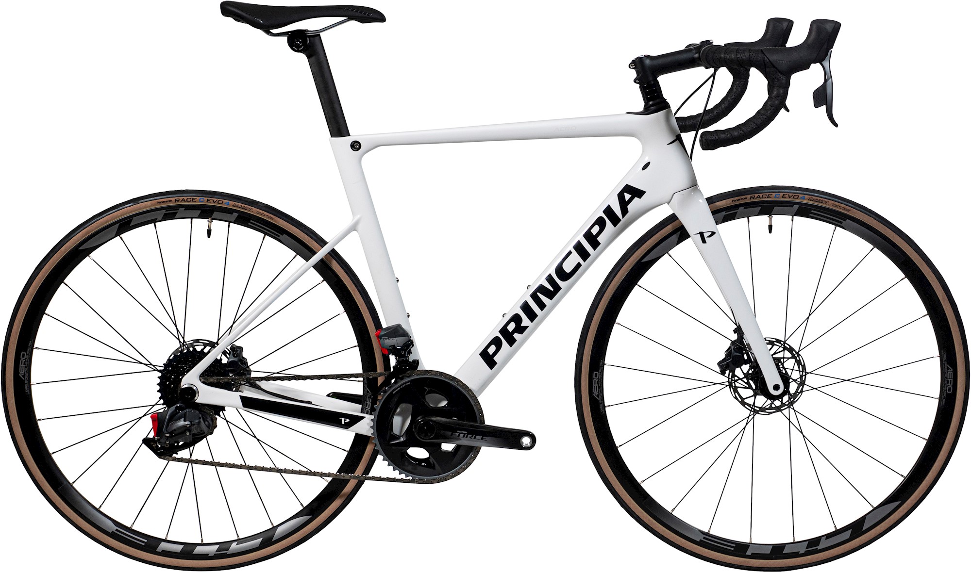 Principia Aero Carbon 105 2021 - Hvid Cykler > Racercykler
