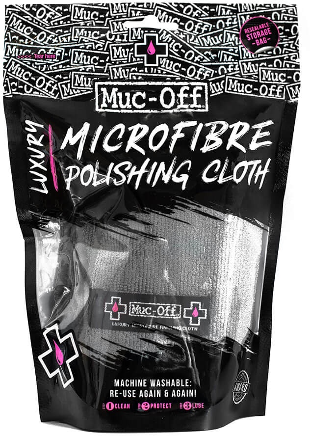Se Muc-Off Microfibre Polishing Cloth (Pudseklud) hos Cykelexperten.dk