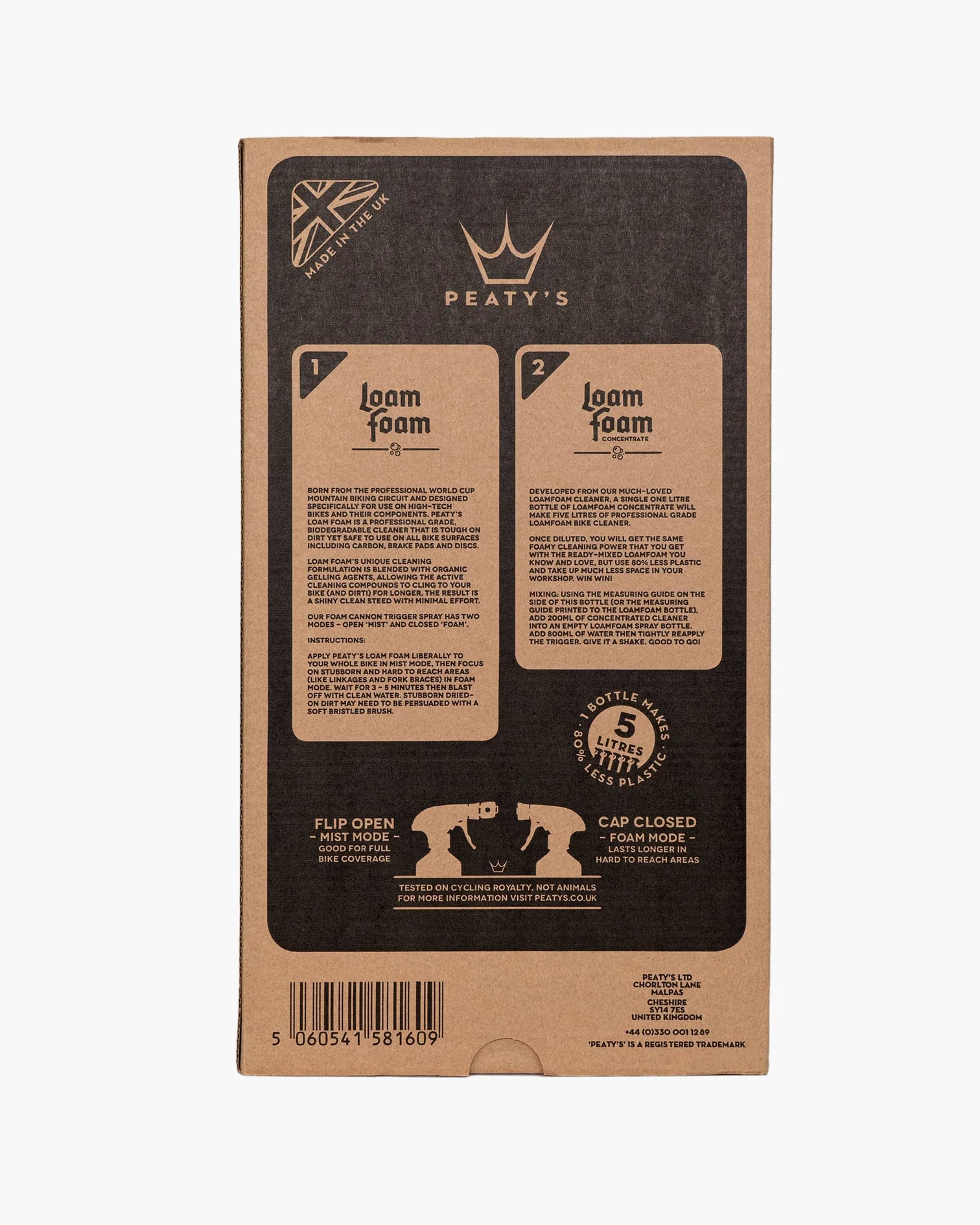 Tilbehør - Cykelpleje - Peaty's Gift Pack - Loam Foam Starter Pack