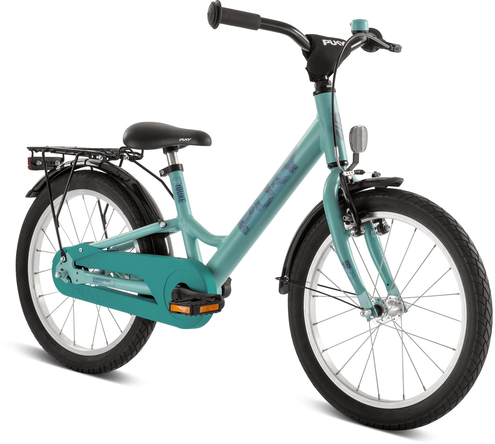 Cykler - Børnecykler - PUKY Youke 18" - Gutsy Green
