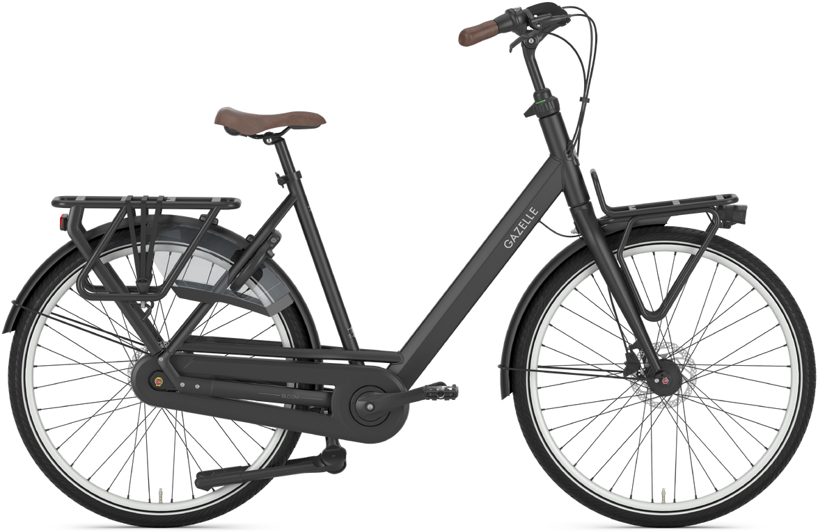 Gazelle Bloom Dame 2026 - Black Mat