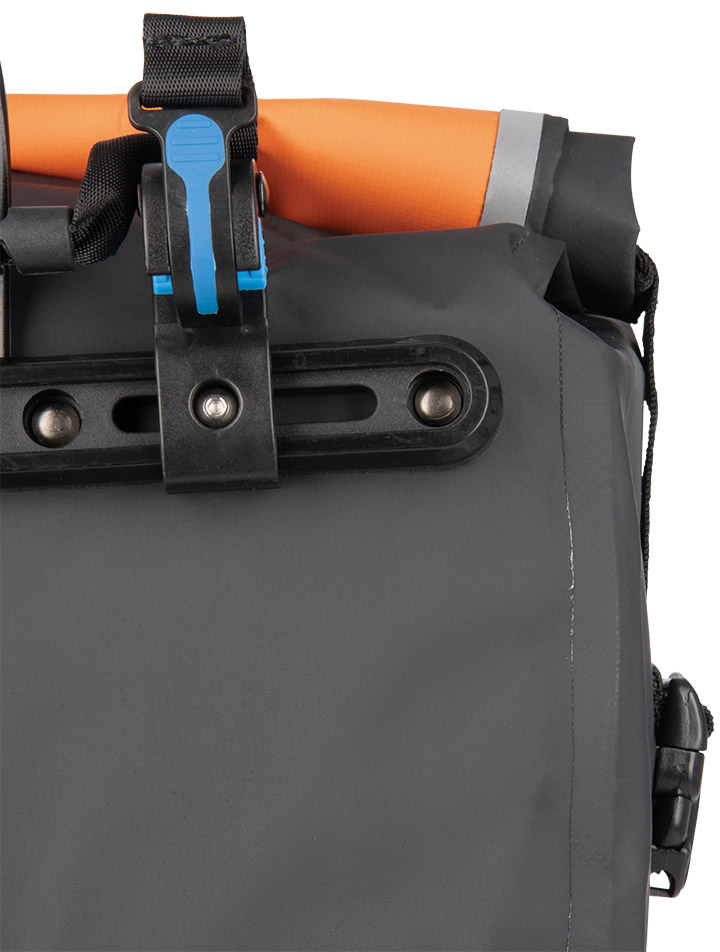 Tilbehør - Cykeltasker - OXFORD Aqua V 20L Single QR Pannier Bag - Black