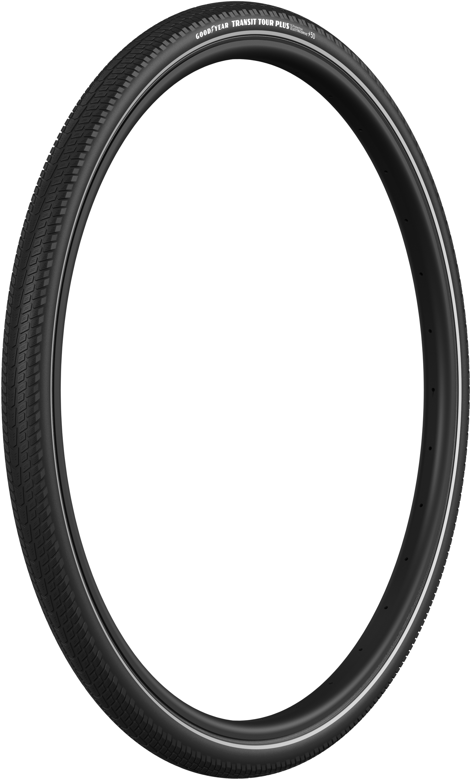 Reservedele - Cykeldæk - Goodyear TRANSIT TOUR Plus S5 (5mm indlæg) 700x35/40/45/50 - Sort