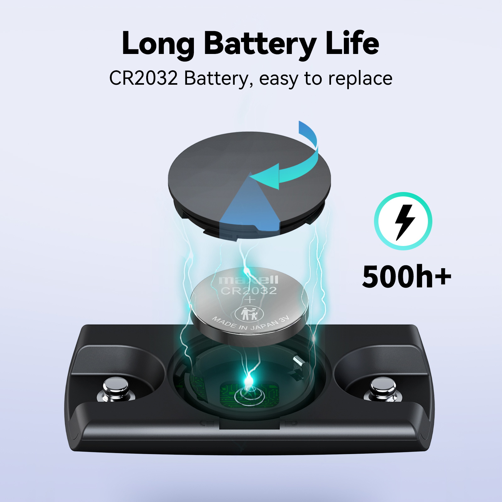 Reservedele - Tilbehør til cykelcomputere - Cycplus H2 Pulsmåler