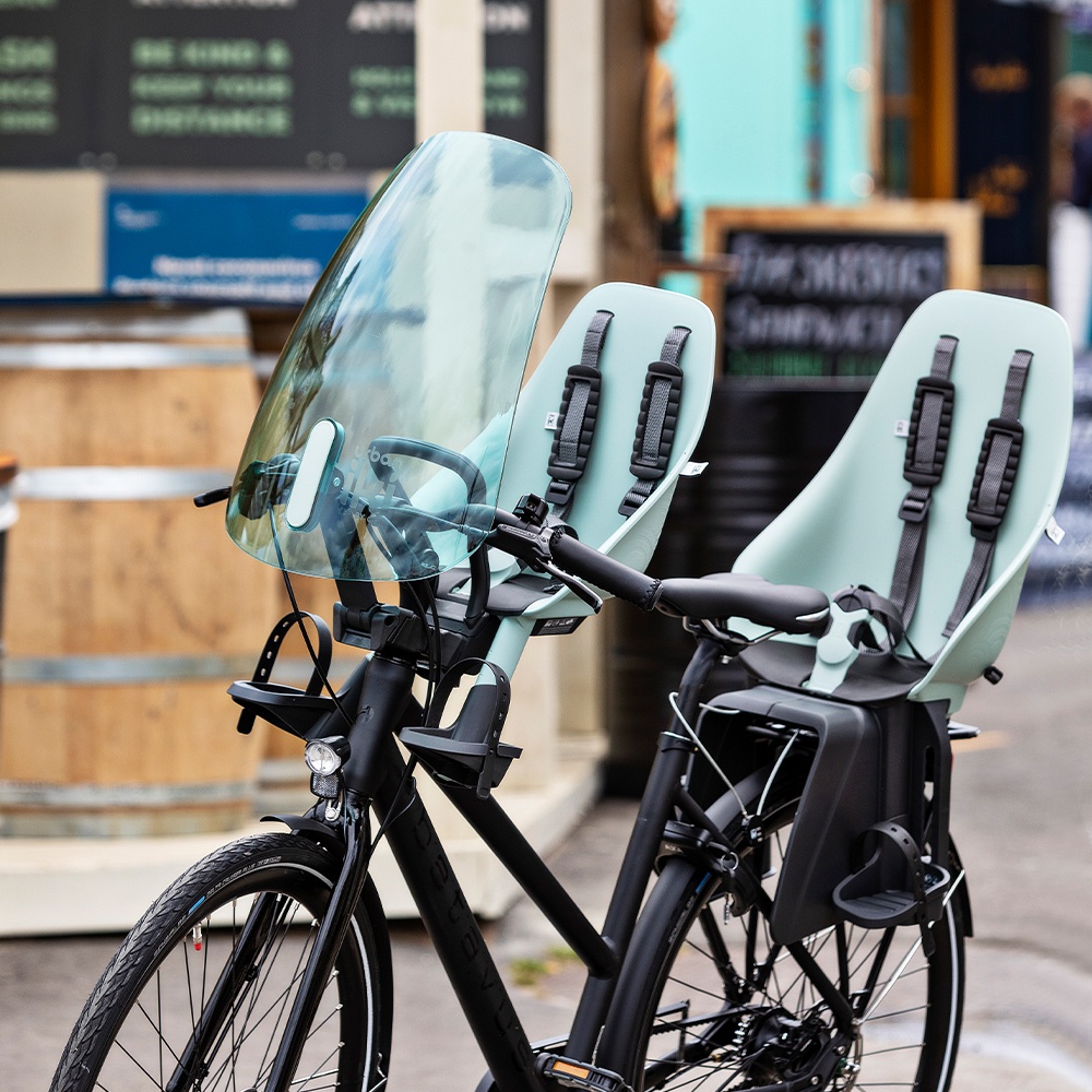 Tilbehør - Cykelstole - Urban Iki Barnestol til bagagebærer - 9 mdr til 6 år (til 9-22 kg) - Turkis