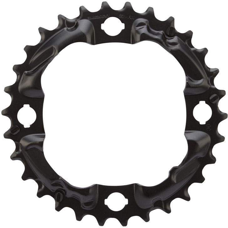 Shimano Alivio FC-M4000 Klinge 30T Mellemklinge 96mm BCD 3x9 speed Sort