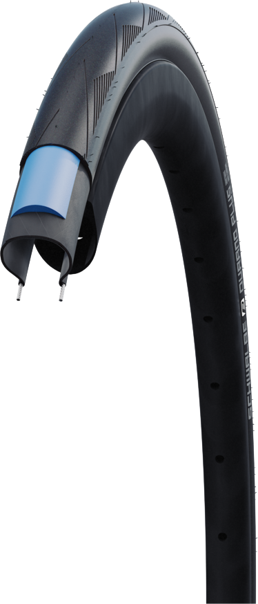 Schwalbe Durano Plus 700x23c Kanttrådsdæk - Sort