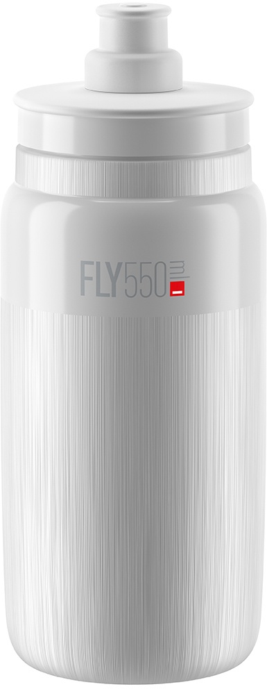 Se Elite FLY TEX Drikkedunk - 550ml - White hos Cykelexperten.dk