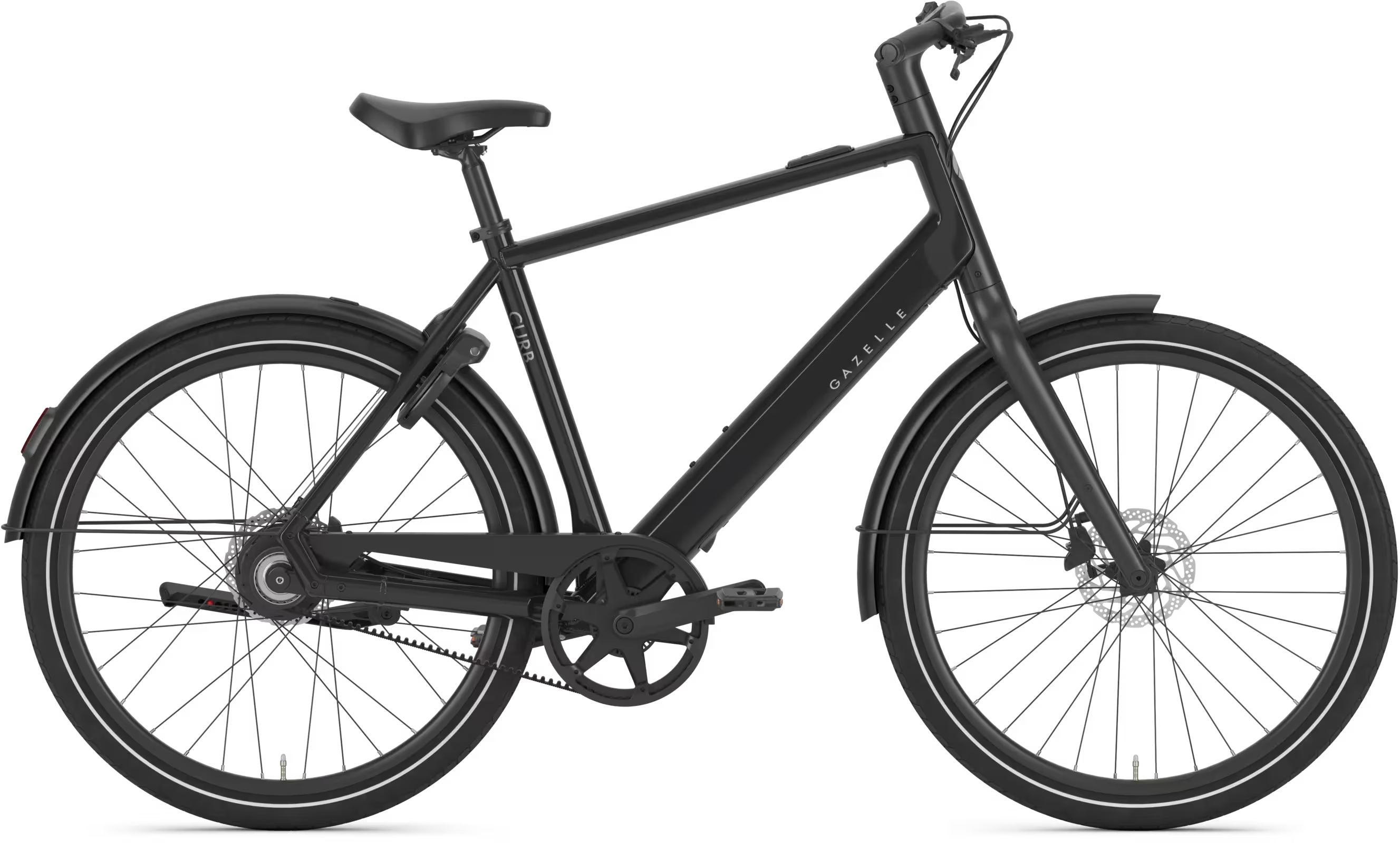 Gazelle Curb C1 Herre 2027 - Black Blank