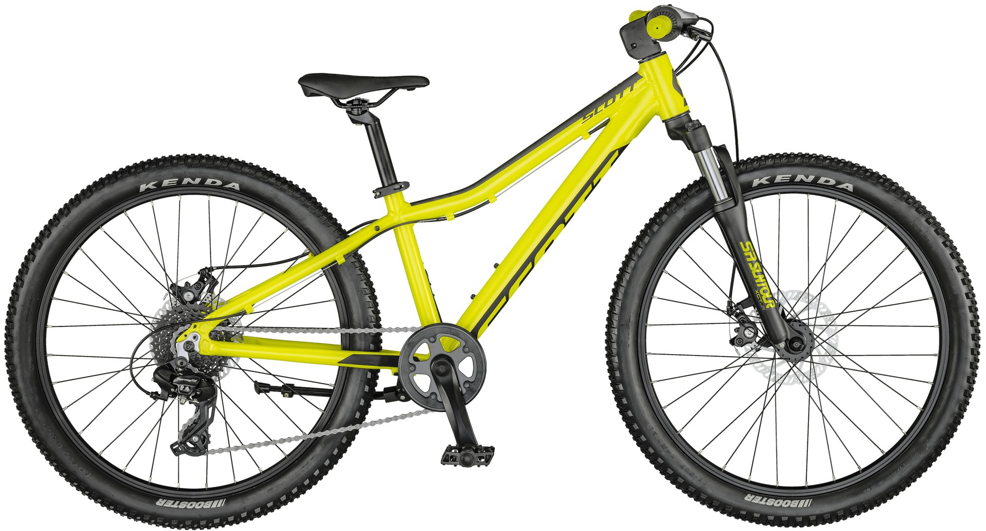 Cykler - Børnecykler - SCOTT Scale 24" 2022 - Gul