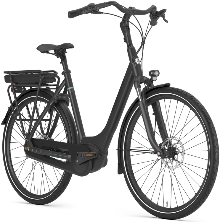 Cykler - Elcykler - Gazelle Paris C8 HMB Dame 2025 - Black