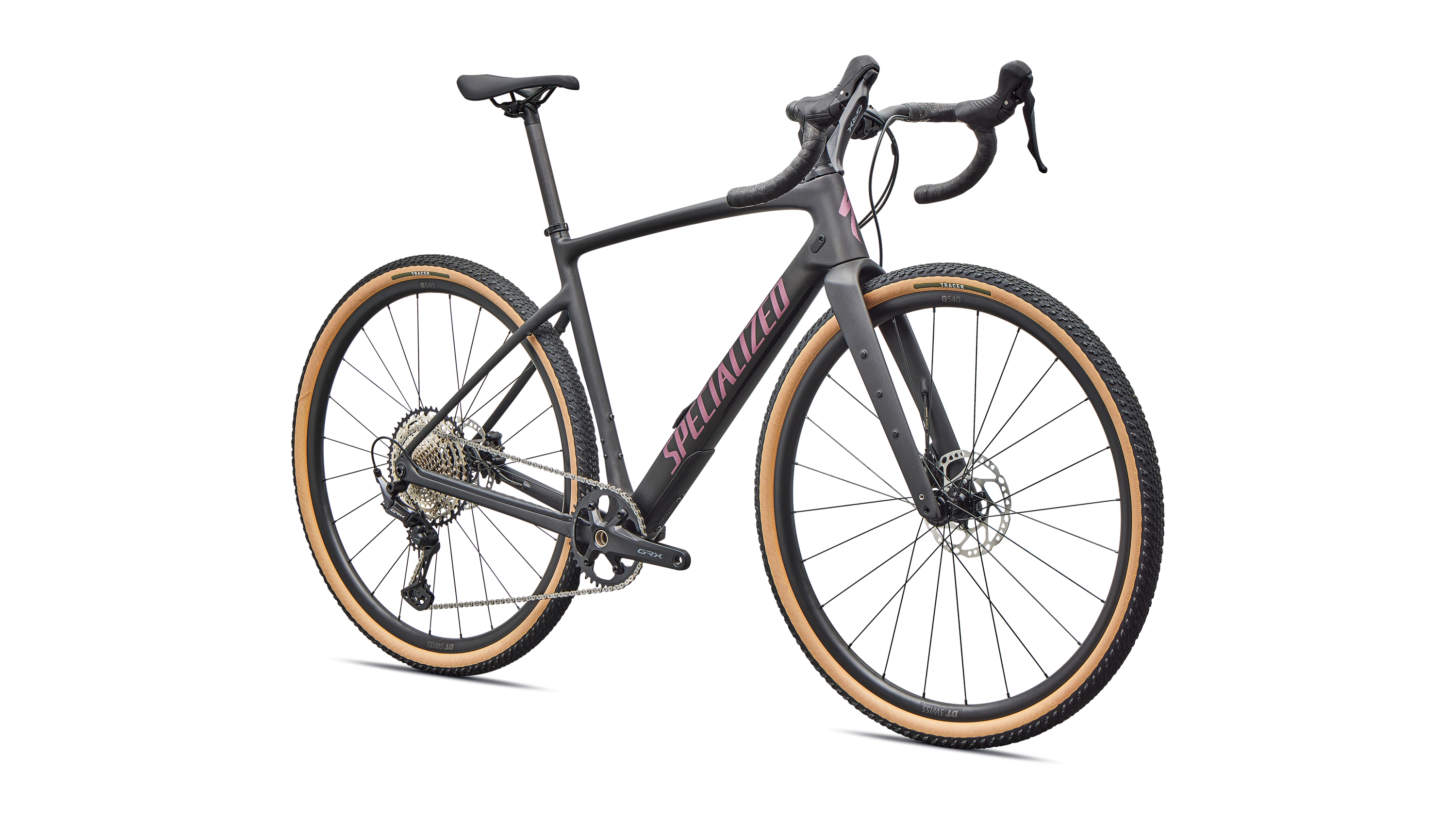 Cykler - Gravel cykler - Specialized Diverge 4 Sport Carbon 2026 - Obsidian Metallic/Quartz Metallic