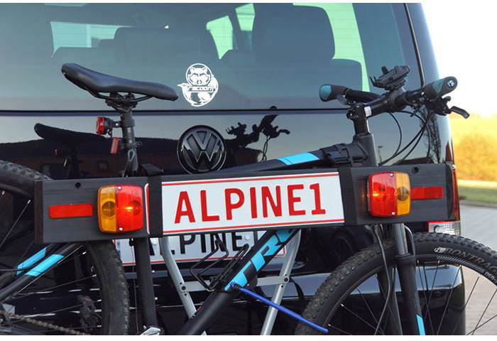 Tilbehør - Cykelholdere - Buzzrack Lygtebom med monteringsremme 100cm