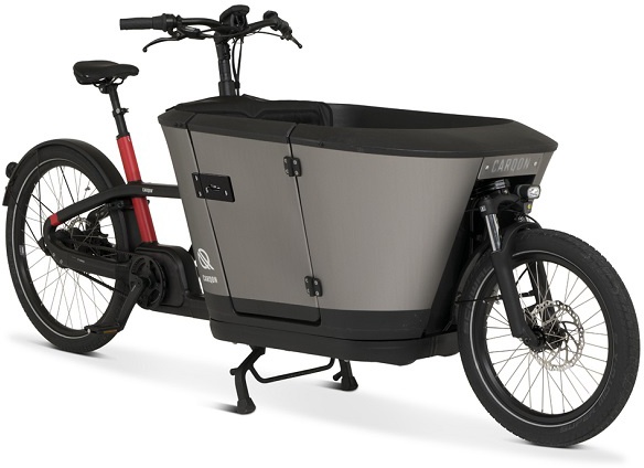 Cykler - Elcykler - Carqon Classic E2-2x500wh Ladcykel - Black/Red