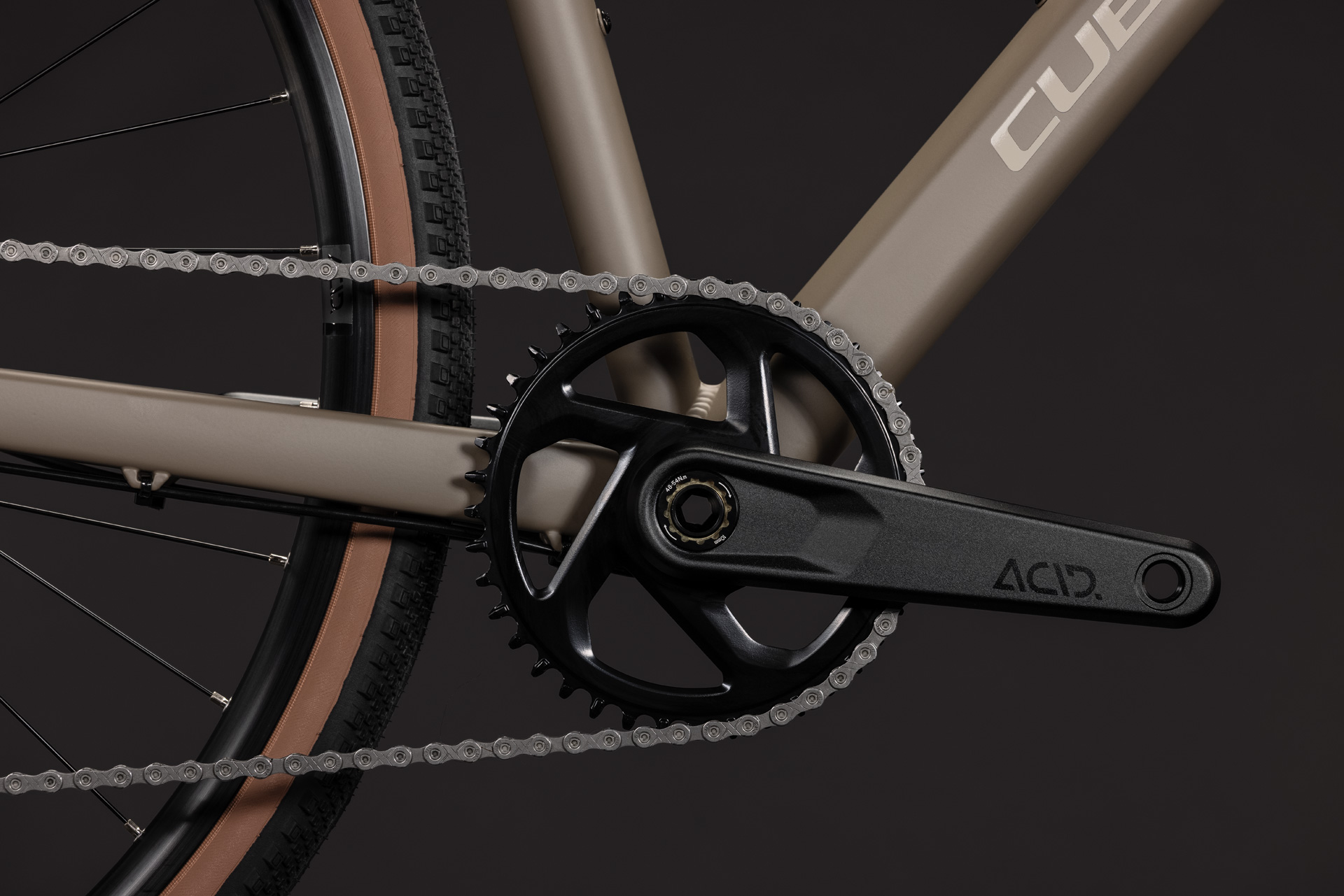 Cykler - Gravel cykler - Cube Nuroad ONE 2027 - Wood´n´Grey