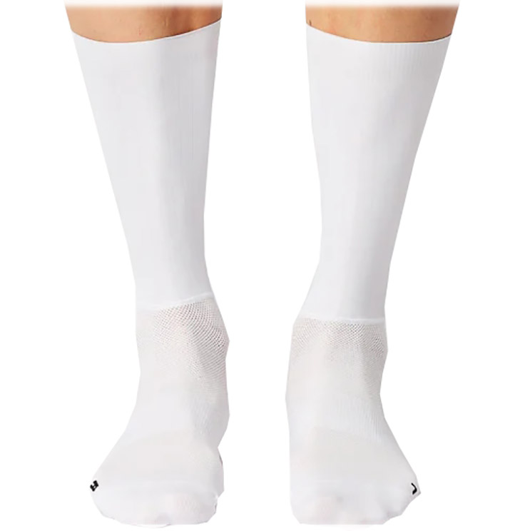 Fingerscrossed AERO Logo Vertical Sokker - White