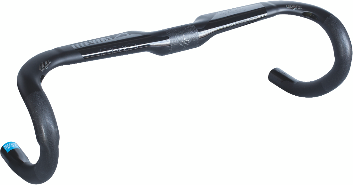 Reservedele - Cykelstyr - PRO Styr Vibe Aero Carbon Comp Sort - 42cm