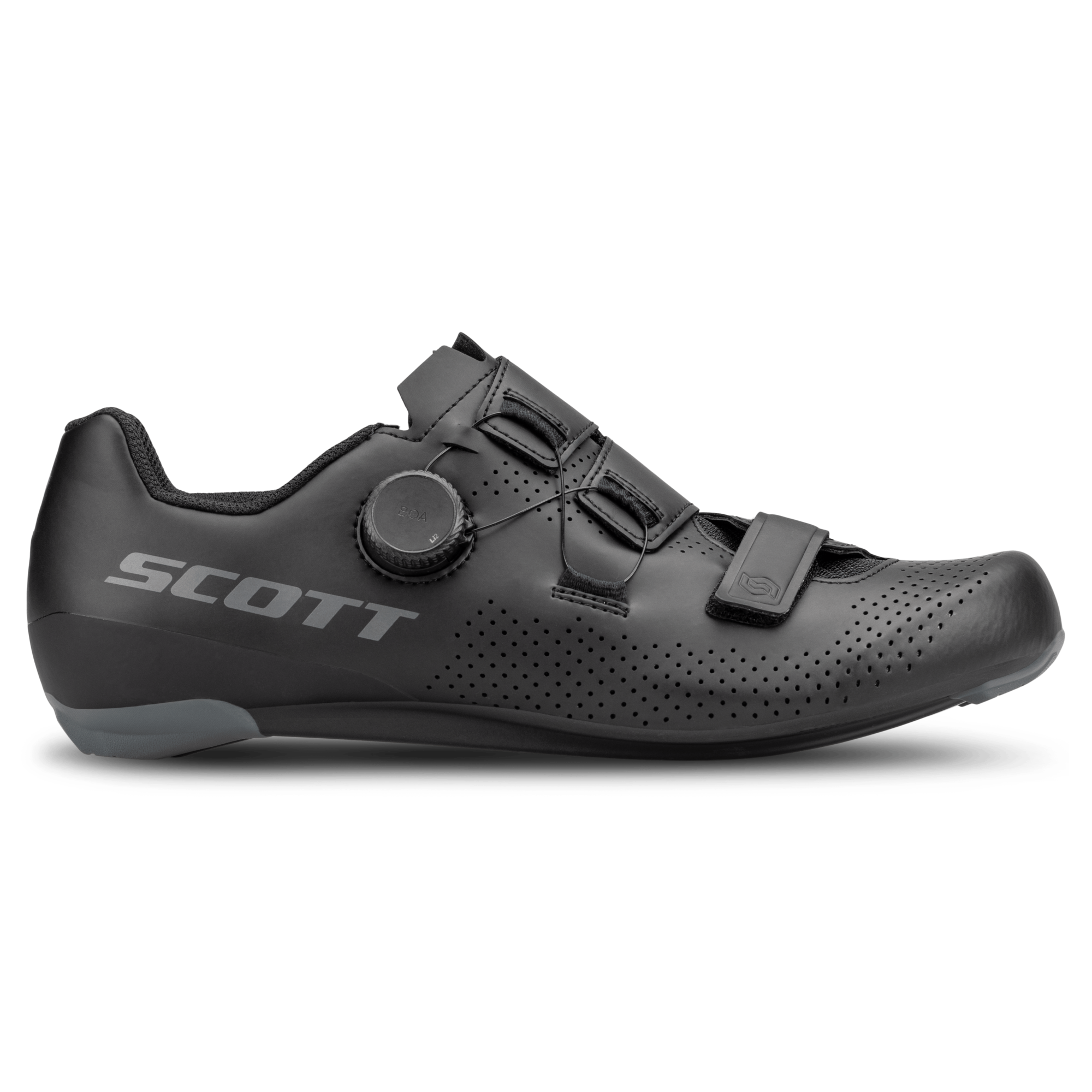 Beklædning - Cykelsko - Scott Shoe Road Team Boa - Matt Black Dark Grey