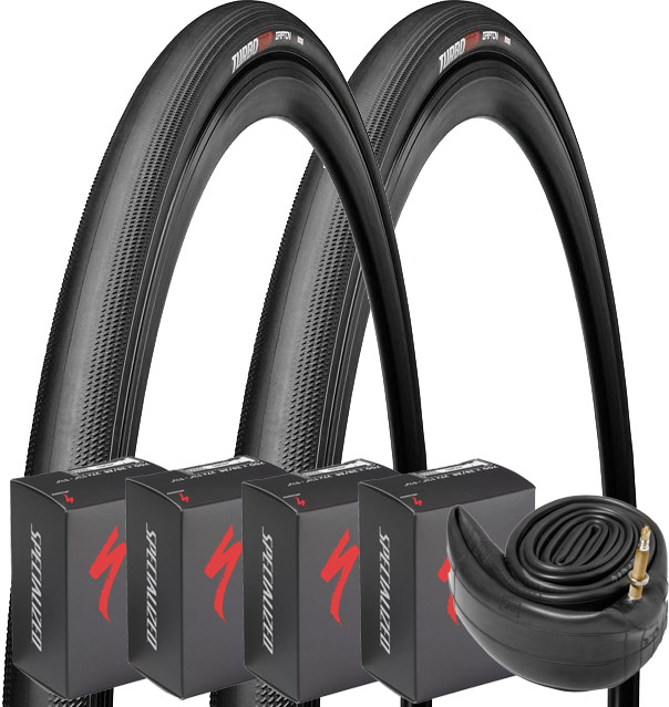 Specialized Turbo Pro 700x24c Dæk 2 Stk. 60mm Slanger 4 Stk.