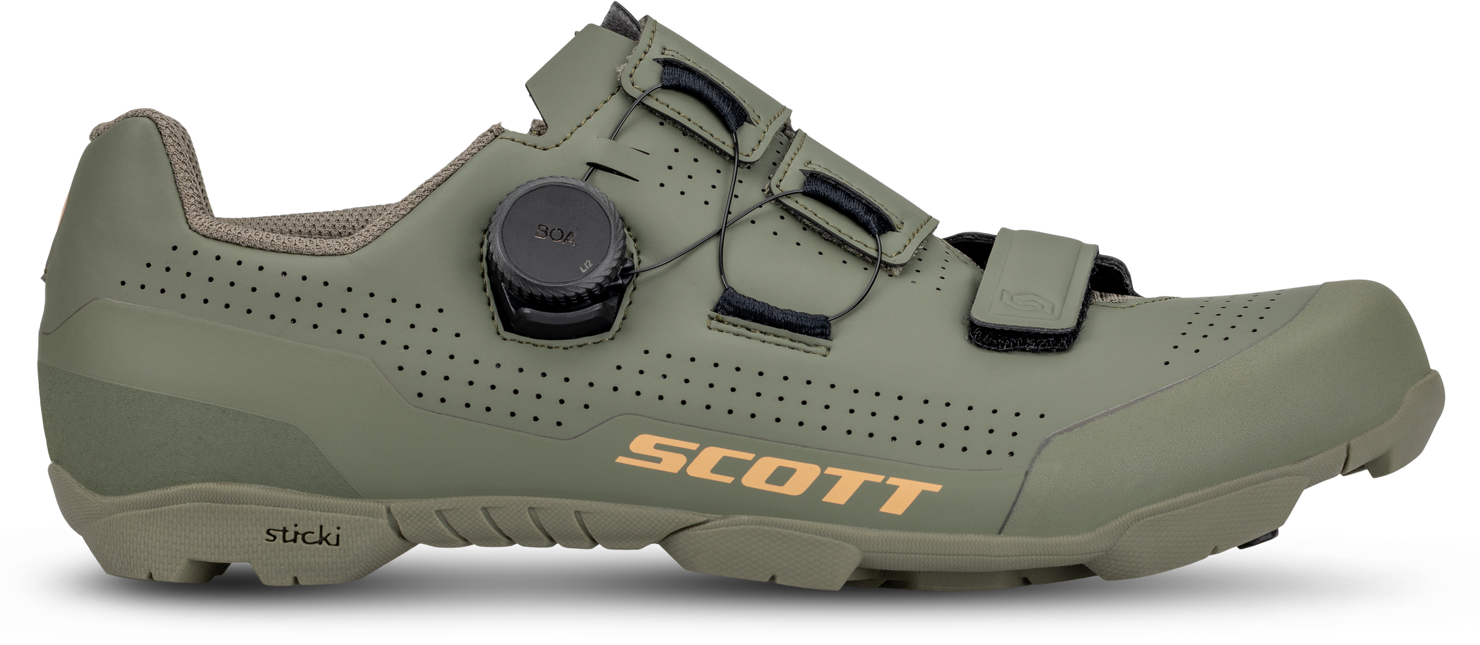 Beklædning - Cykelsko - Scott MTB Team BOA SPD Sko - Olive Green