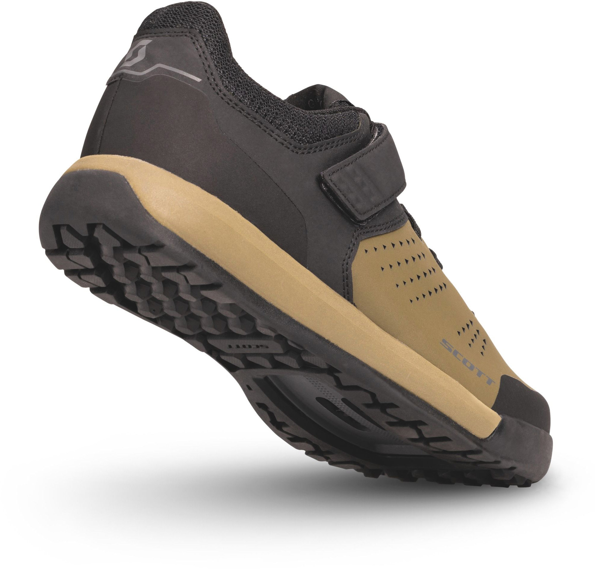 Beklædning - Cykelsko - Scott MTB Shr-alp Lace Strap Cykelsko - Black/Fir Green