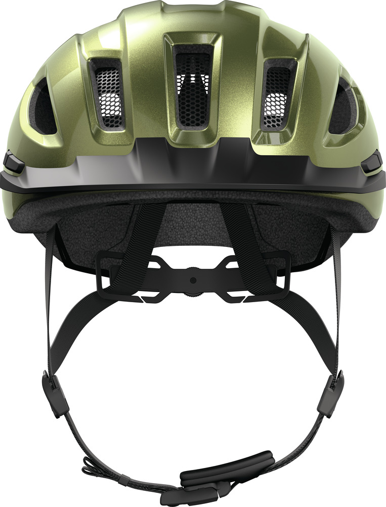 Beklædning - Cykelhjelme - Abus Hjelm Urban-I 4.0 m. LED - Pepper Green