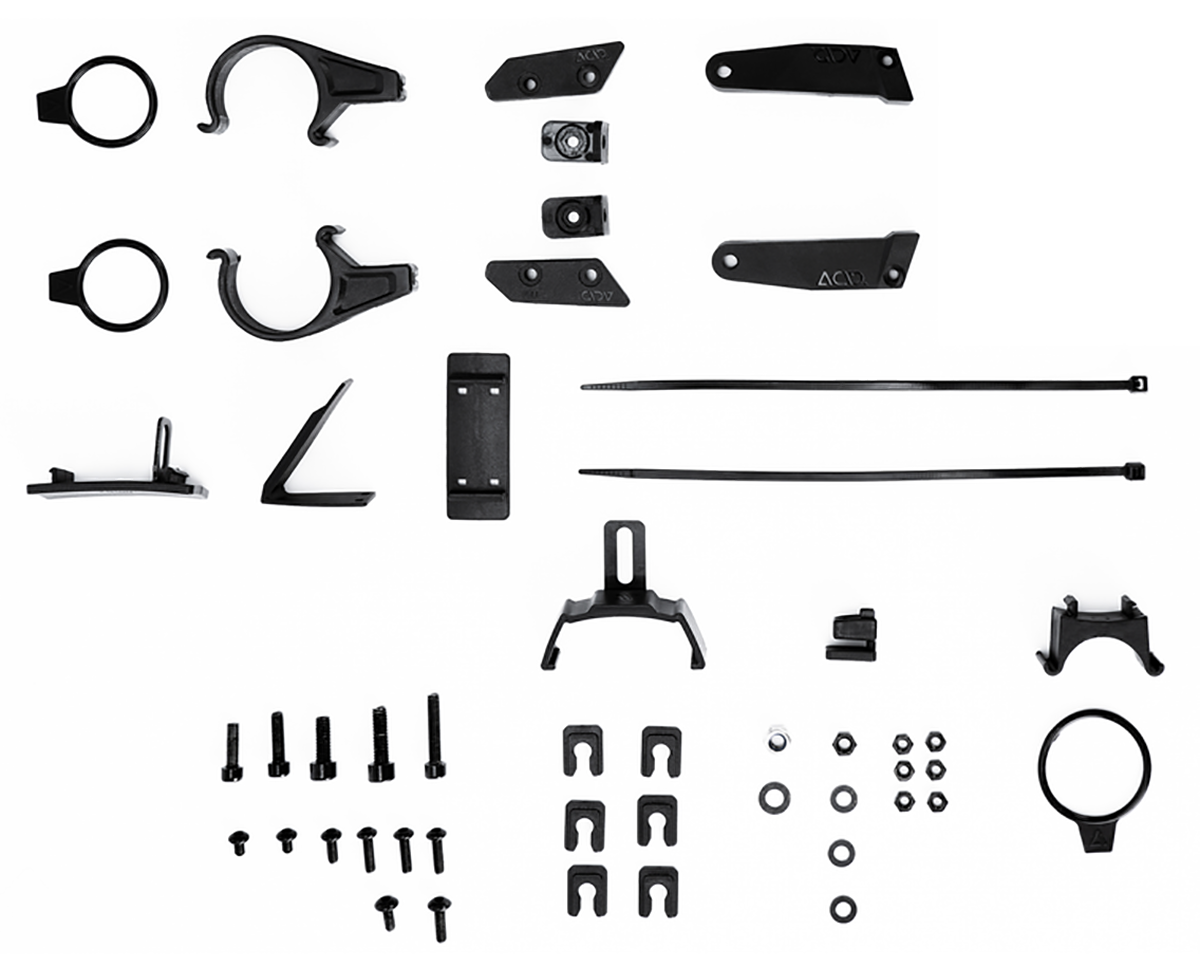 Tilbehør - Cykelskærme - Cykelskærme MTB - Cube ACID Mudguard Set 60 26' ST Mount 2.0