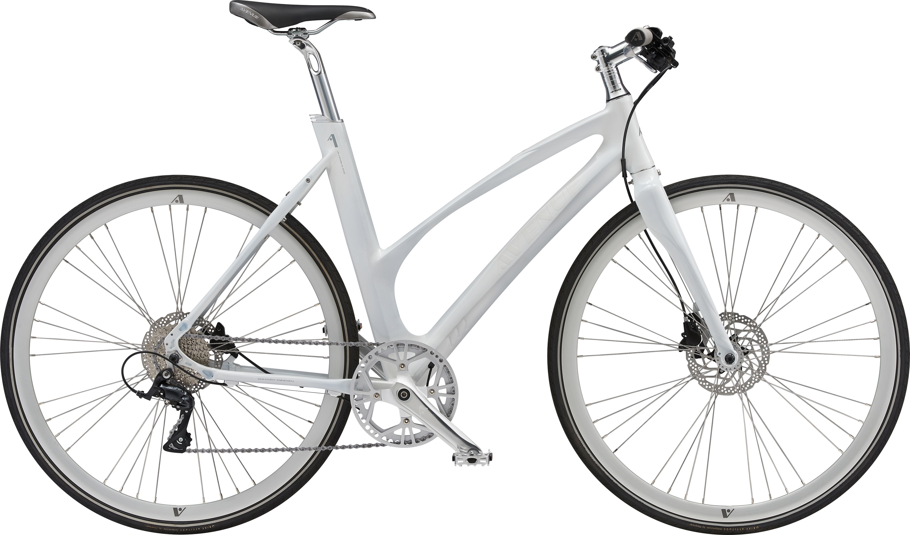 Se Avenue Airbase - White 56 cm hos Cykelexperten.dk