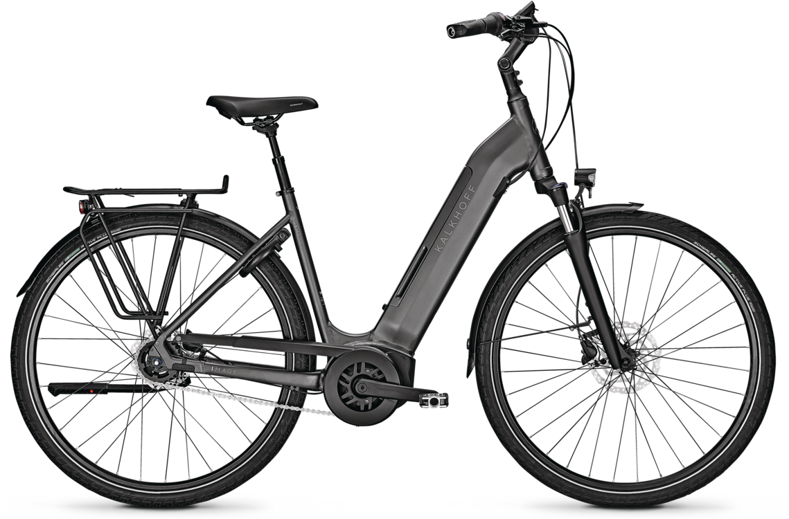 Kalkhoff Image 3.b Advance Elcykel til Dame - Grå Design