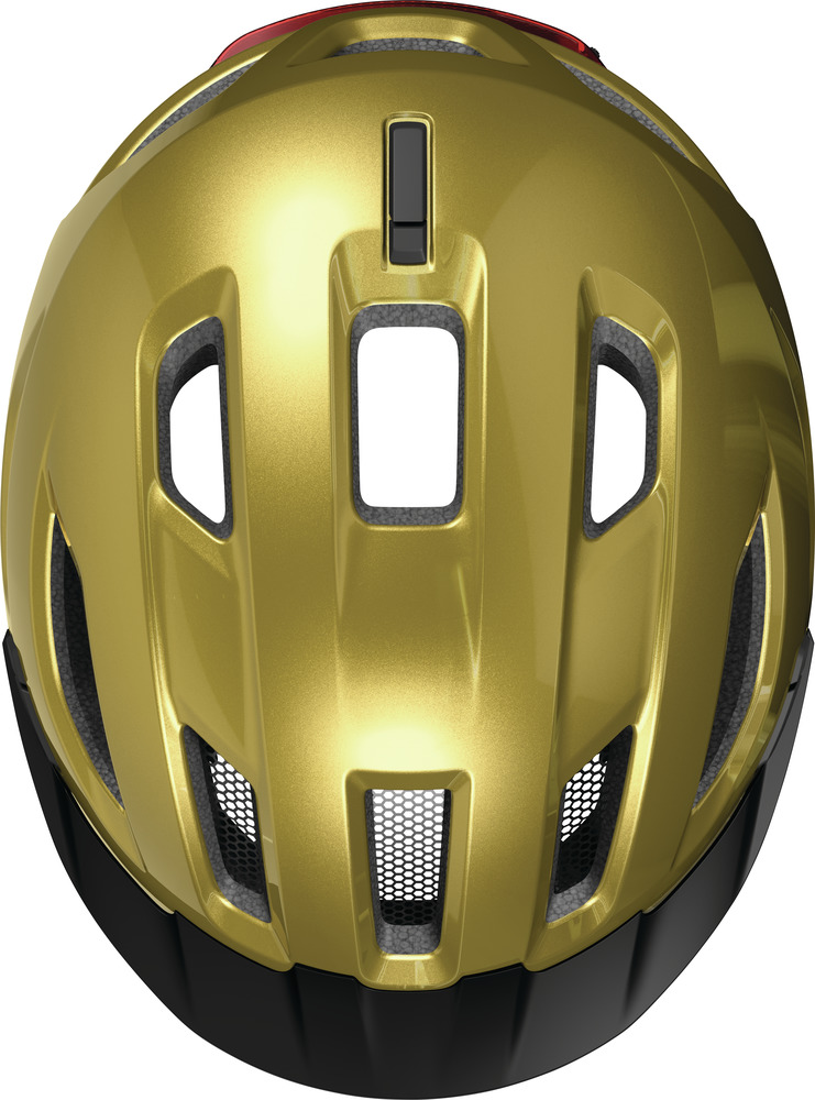 Beklædning - Cykelhjelme - Abus Hjelm Urban-I 4.0 m. LED - Honey Yellow