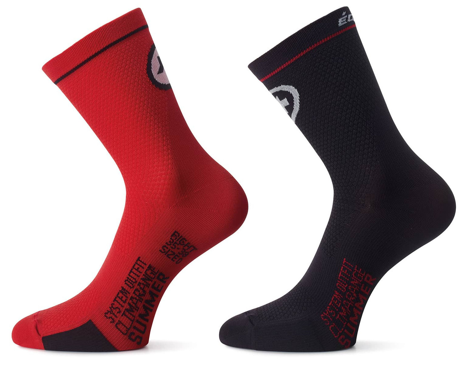 Assos EquipeSock Sokker - Sort/Rød