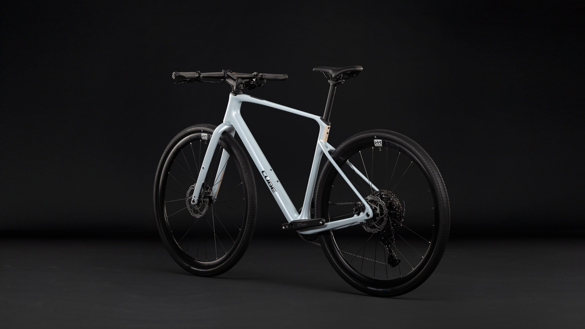 Cykler - Herrecykler - Cube Nulane C:62 SLX Herre 2027 - Glacier´n´Black