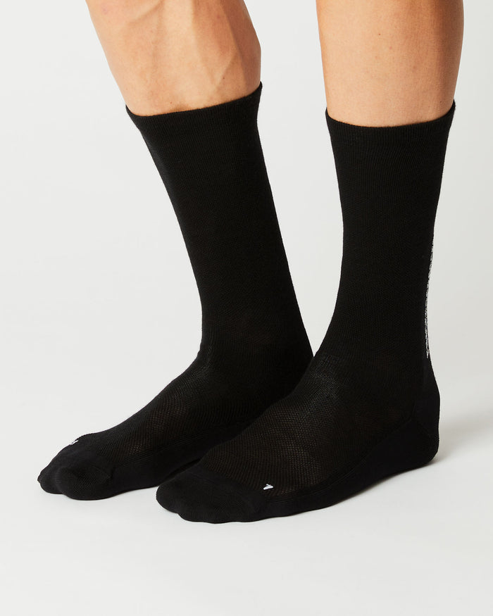 Beklædning - Sokker - Fingerscrossed Light Merino Silk Spring/Fall Sokker - Black