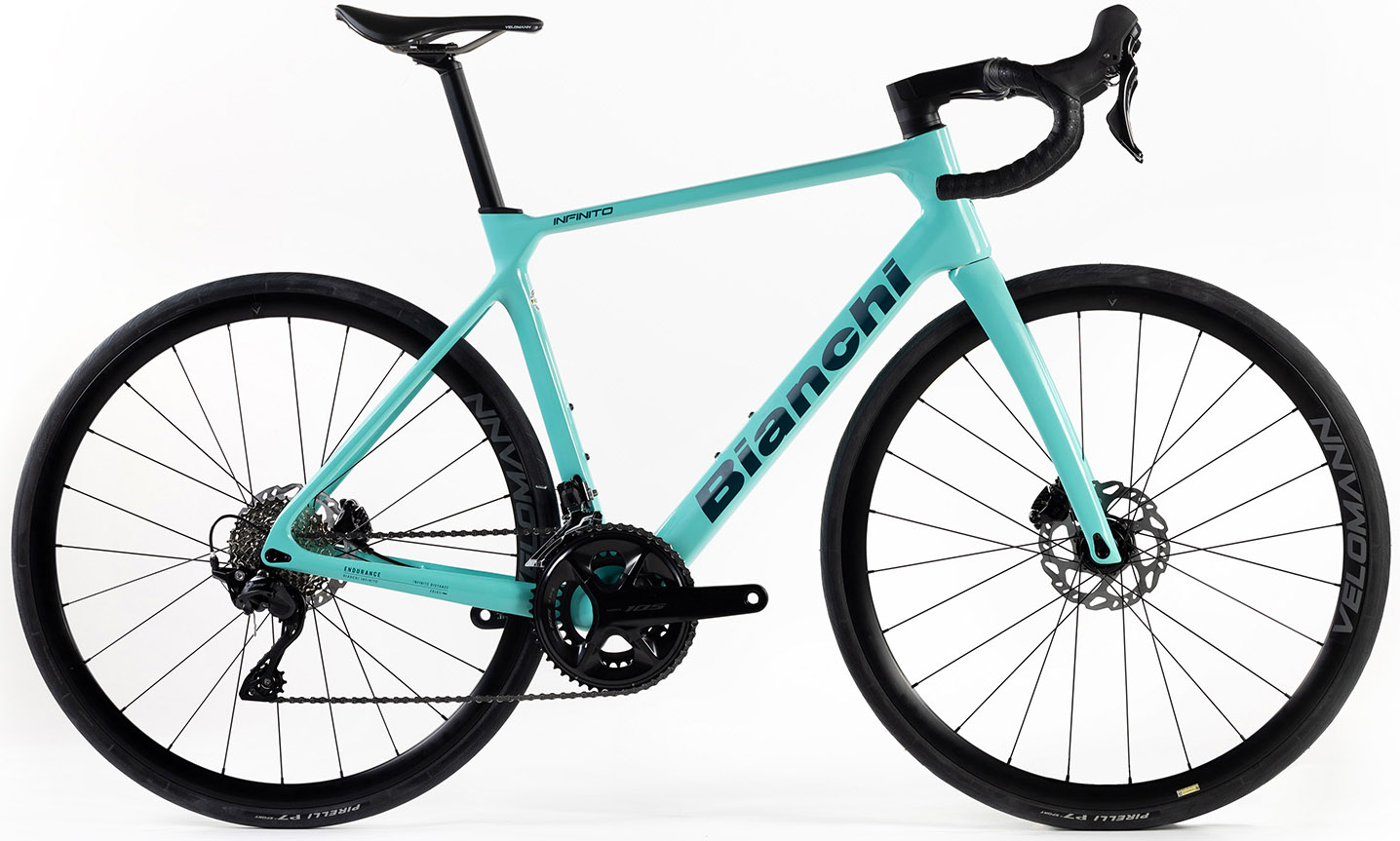 Bianchi Infinito 105 24sp 2024 - Celeste